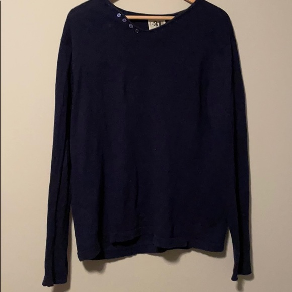 Le 31 by Simons long sleeves blue shirt - Picture 1 of 6